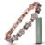 MagEnergy Copper Bracelet for Women, 3800 Gauss Magnetic Copper Bracelet, Four-Leaf Clover Design, 99.99% Copper, Jewelry Gift & Sizing Tool