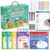 Magic Grooved Writing Practice for Kids Ages 3-8,Reusable Large Grooved Handwriting Practice Books, Writing Books for Kids 5-7 Preschool Learning Activitys for Tracing Letters & Numbers