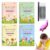 Magic Grooves Writing Practice, Magic Grooves Writing Trace Book for Kids, Magic Grooved Handwriting Practice Book for Kids Ages 3-8, Kids Practice Copybook Set 4PCS/Set (1Set)