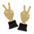 MAGICLULU 2pcs Plastic Gold Trophy Cup Award for Sports Competitions