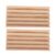 MAGICLULU 2pcs Wooden Domino Rack Stand for Organized Storage and Portable Convenience, Khaki Tile Holder for Play Sessions and Indoor Gatherings, Compact and Versatile Domino Accessories
