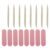 MAGICLULU Manicure Nail Files Buffing and Shaping Features for Manicure 100 Sets Wooden Picks and Nail Polishing Strips for Professional Use Pedicure