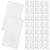 MAGICLULU Semi-raw Xuan Calligraphy Practice Paper with Blank Square and Character Grids 100 Sheets Excellent Ink Absorption and Smudge Prevention, for Personal Handwriting Practice