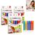 Magic Popcorn Pens, 3D Puffy Drawing Markers for Creative Crafts，3 Sets