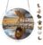 Magic Reflection Letters Round Acrylic Puzzle 7.48 inch Wall Art