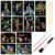 Magic Scratch Art Paper(7.9″x5.5″) Rainbow Landscape Engraving Art Mini Scratchboard DIY Pads for Adults and Kids, Crafts Set: 12 Sheets Scratch Postcard Cards & Drawing Pens, Brush Tools(Dreamtopia)