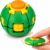 Magic Squishy Spinning Ball, Transforming Fidget Ball (Green)
