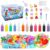 Magic Water Elf Toy Kit,12 Colors 3D DIY Water Gel Beads Kit with 14 Animal Molds,Complete Water Toy Set with Storage Box,Handmade STEM Craft Kits for Boys Girls Age 4+, Birthday Christmas Gift