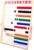MAGIKON Wooden Abacus, 10 Rows Counting Frame 11.5in for Math
