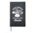 Magnet Fisherman Fisher Eat Sleep Magnet Fishing Paddling Hardcover Journal, Black