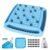 Magnet Game, Magnet Chess Game for Kids 8-12 with 28pcs, Magnetic Board Games for Kids and Adults, Gifts for Boys & Girls, 2-4 Players (Blue 28)