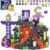 Magnetic Blocks – Mine Magnet World Building Toys for Kids Ages 4-6 6-8 8-12, STEM Magnetic Building Blocks Kids Sensory Toys Games, Gift for 3+ Year Old Boys and Girls