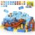 Magnetic Blocks— 120PCS Magnet Toys for Kids, Magnetic Building Blocks Cubes, Montessori Sensory Stacking Magnets, School STEM Toys Birthday Gifts for Boys and Girls Age 3+ Years Old (Ocean Explore)