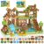 Magnetic Blocks, 150Pcs 0.8in Magnet Building Cubes for Kids Ages 3+ Gifts