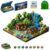 Magnetic Blocks 192PCS Magnetic Cubes STEM Building Blocks Stacking Magnet Cubes Dream World Adventure Set Learning Toys for Kids Montessori Sensory Play Educational Birthday Gift Boys & Girls Ages 3+