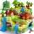 Magnetic Blocks Cubes 128PCS – STEM Cube Building Blocks & Magnet Tiles, Fidget, Montessori for Kids Ages 3-5 & 5-7 & 8-12, Magnetic Kit Cubes, Construction Magnet Toys Blocks Birthday Gifts