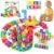 Magnetic Blocks for Toddlers 1-3, 1.4 inch Large Building Blocks Number ABC Learning Toys for 1 2 3 4 5+ Year Old Boys Girls Educational Montessori Toys for Preschool Activities 36PCS STEM Magnet Cube