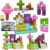 Magnetic Blocks Minecraft-Style Magnetic Building Blocks Cubes – 60PCS Tin Box Travel Magnet Toys Set STEM Educational for Kids Ages 3 4 5 6 7 8 9 10 11 12 Year Old Boys Girls Gifts birthday christmas