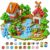 Magnetic Building Blocks for Kids, 48 PCS Magnetic Cubes and Blocks Set