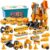 Magnetic Building Blocks STEM Transform Engineering Car Toys