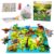 Magnetic Chess Game for Easter Basket Stuffers,Dinochez Dinosaur Magnetic Chess Game Set with 20pcs Dinosaur Magnetic Stones for Family, Party, Travel & Camping Puzzle Strategy Games