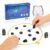 Magnetic Chess Game with String & Stones, Magnet Game for Family, Party, Travel & Camping, Puzzle Strategy Games, Great Gift for Kids & Adults -20PCS Magnetic Stones with Travel Bag