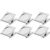 Magnetic Clips, 2.12 inches Metal Magnet Clips for Hanging, 6 Pack Large Magnetic Clip for Whiteboard, Classroom, Office