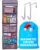 Magnetic Cruise Organizer 5 Pockets, 51″ x 13″ With Pocket Size 8″ x 12,5″ – Over The Door Organizer For Cruise Ships, Magnetic + Hook Mount, Large Durable Pockets for Cruise Essentials 2026