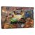 Magnetic Cube Off-Road Truck Building Blocks, Mix & Match Magnet Tile Monster Car Set, Compatible Magnetic Blocks STEM Construction Vehicle Toy, Birthday Travel Gift for Boys Girls Ages 3-8
