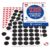 Magnetic Dots 120pcs – Round Magnets with Adhesive Backing, Circle Size Diameter 0.8’” x 0.08” on 4 Tape Sheets, with 3M Strong Adhesive Backing. Perfect for DIY, Art Projects, Industrial & Fridge