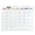 Magnetic Dry Erase Calendar for Fridge Monthly Planner