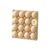 Magnetic Egg Carton Refrigerator Organizer 3D Tray Magnets Set (White)