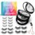 Magnetic Eyelashes, Natural & 3D Look, Easy to Wear & No Glue Needed, Reusable False Lashes Kit with Applicator, Lightweight, 8 Pairs