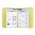 Magnetic Flip-Page Folders, With 20 Display Pockets, Letter-Size(Yellow)
