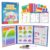 Magnetic Fraction Book 164 Pcs Tiles Circles Manipulatives Toy for Kids