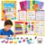 Magnetic Fraction Book for Kids, Math Manipulative Learning Tool