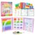 Magnetic Fraction Playbook 164 Pcs Math Manipulatives Toy for Kids