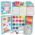Magnetic Fraction Playbook Magnetic Fraction Book, Fraction Manipulatives Set with Magnetic Fraction Tiles & Circles, Elementary Math Educational Learning Toy for Kids