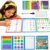 Magnetic Fraction Playbook, Magnetic Fraction Educational Puzzle & Homeschooling Math Manipulatives for 3rd to 5th Graders to Turn Abstract 1/2 or 1/4 into Visual Fruit Slices &Boost Early Math Skills