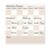 Magnetic Fridge Calendar Dry Erase Schedule Organizer Board