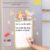 Magnetic Fridge Whiteboard Set with Markers & Eraser, Cute Cat Memo Board