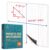 Magnetic Grid Whiteboard, Dry Erase Grid, Math Graphing, 35″x35″, White