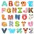 Magnetic Letters, 26 Animal Alphabet ABC Magnets for Fridge Toddlers Kids