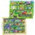 Magnetic Maze 2 in 1 Double Side Color and Number Maze Alphabet Puzzle Board for 3-5 Boys and Girls Kids Montessori Educational Toys (Car, One Size)