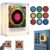 Magnetic Mini Vinyl Music Player Christmas, Christmas Vinyl Player (Rotate)