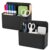 Magnetic Pencil Pen Holder, 2 PCS Dry Erase Marker Holder for Whiteboard, Black Magnet Storage Pencil Cup Case Box Fridge Organizers Locker Accessories for Office School Classroom Teacher Must Haves