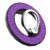 Magnetic Phone Ring Holder for MagSafe, Glitter Magnetic Grip Compatible with iPhone 17 16 15 14 13 12 Pro Max,Pro,Plus,Mini, Pixel 10 Series Mag Safe Accessories,Adjustable Kickstand,Black+Purple