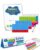 Magnetic Phonics Cards Kit 142 Letter Tiles for Word Building Kids Learning