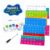 Magnetic Phonics Cards Kit with 142 Magnetic Tiles, Reusable Board and Marker, Color-Coded Alphabet, Sight Words, CVC Words, Digraphs and Vowels Reading and Spelling Learning Set (1pc)