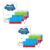 Magnetic Phonics Cards Kit with 142 Magnets and Pen (2Pcs)